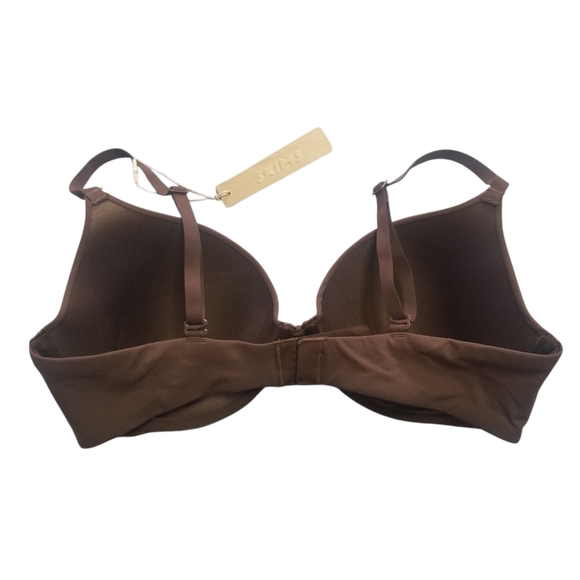 Skims Underwire T Shirt Bra Cocoa Brown 34C NWT - Picture 4 of 5